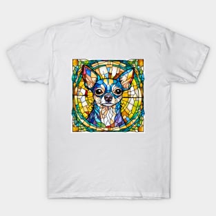 Stained Glass Chihuahua T-Shirt